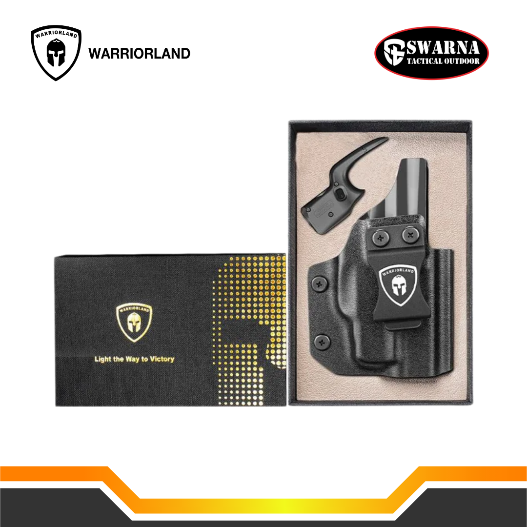 WARRIORLAND Pistol Light Laser & Holster Fit For Glock 43 / 43X (No Rail Version)